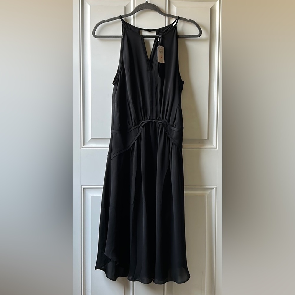 Banana Republic Monogram Dress Black size 8